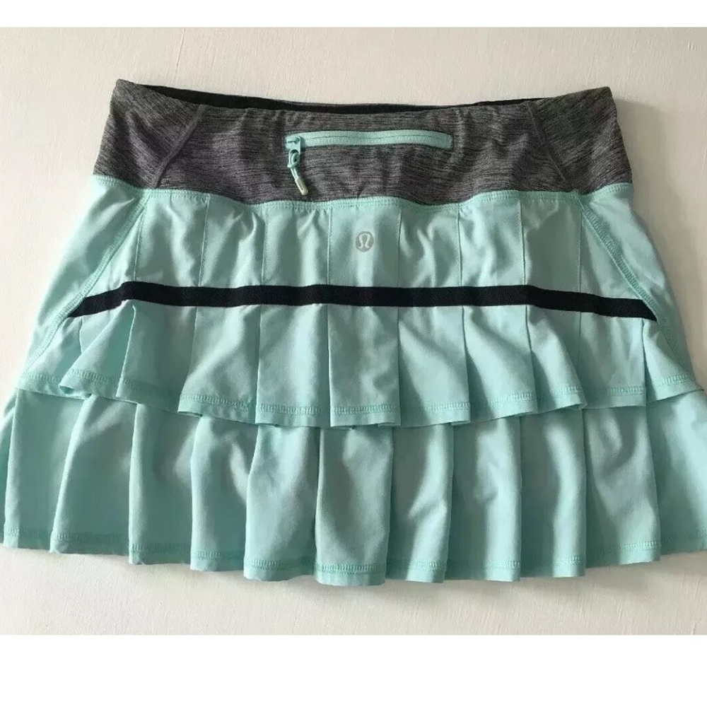 Lululemon pace setter skort skirt size 4